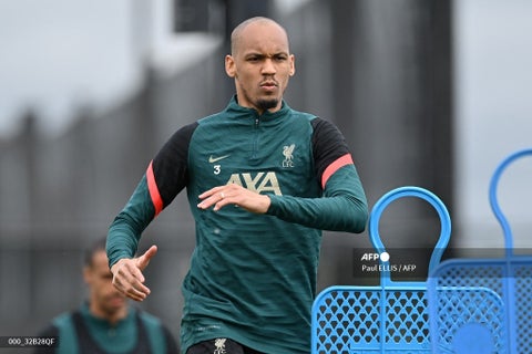 Fabinho, jugador de Liverpool