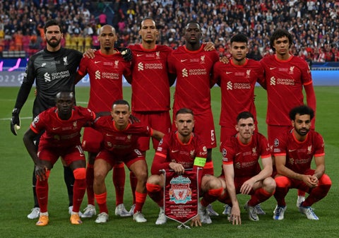 Liverpool antes de la final de Champions League 2022