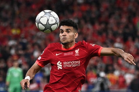 Luis Díaz con Liverpool