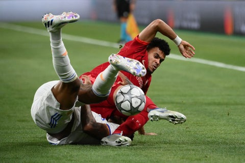 Luis Díaz, Liverpool vs Real Madrid, Final Champions League