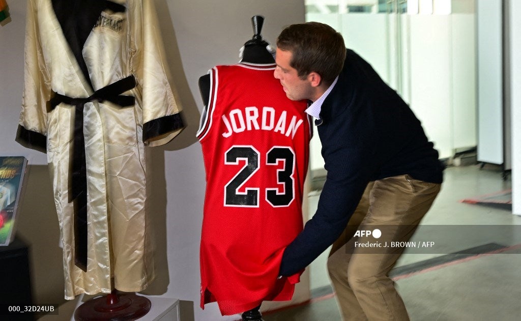 Camiseta de Michael Jordan