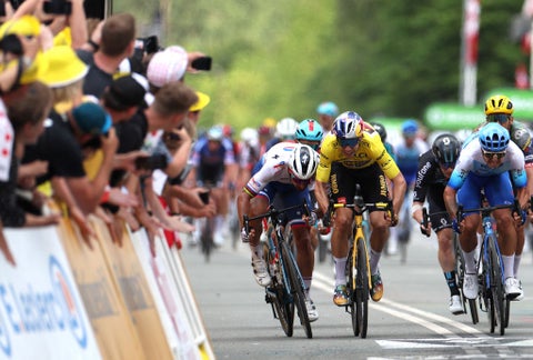Wout van Aert - líder del Tour de Francia