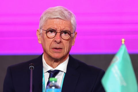 Arsene Wenger, funcionario técnico de la FIFA