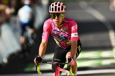 Rigoberto Urán en una de las etapas del Tour de Francia 2022