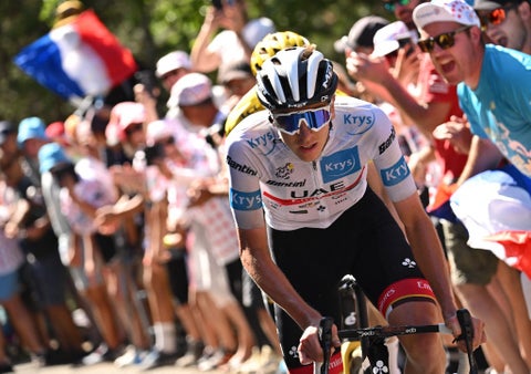 Tadej Pogacar se quedó con tres gregarios en el Tour de Francia 2022