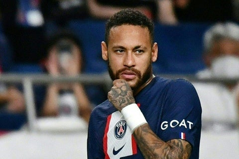 Neymar en la pretemporada con el PSG