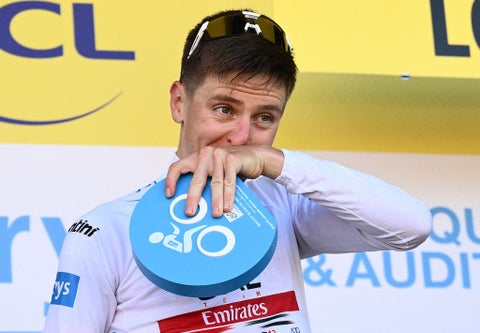 Tadej Pogacar, favorito en la Amstel Gold Race