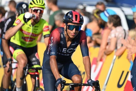 Egan Bernal en el Tour de Dinamarca 2022