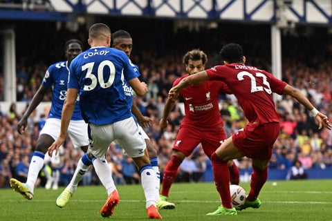 Luis Díaz, Liverpool vs Everton