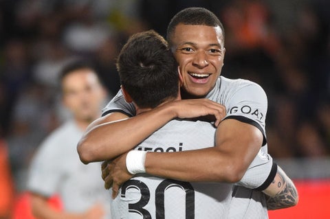 Mbappe, clave en victoria del PSG ante Nantes