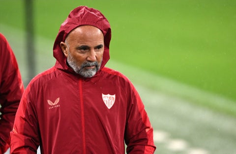 Jorge Sampaoli, técnico del Sevilla