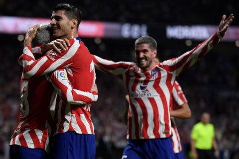 Atlético de Madrid es cuarto de la liga española.