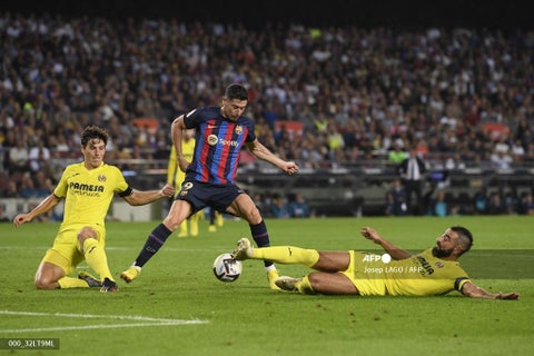 Barcelona vs Villarreal - Liga española 2022