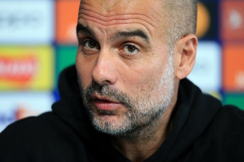 Pep Guardiola, técnico del Manchester City
