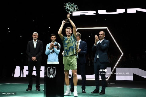Holger Rune - campeón del Masters 1000 de Paris