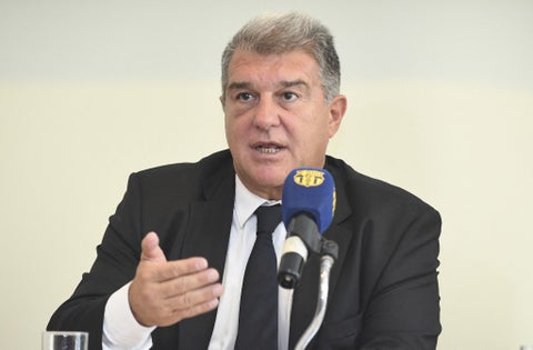 Joan Laporta, presidente del Barcelona