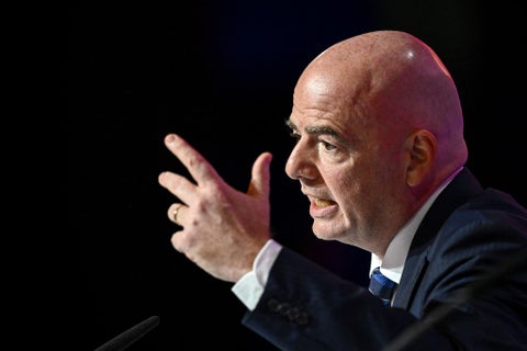 Gainni Infantino, presidente de la FIFA