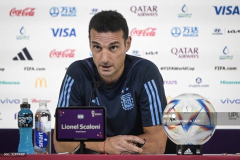 Lionel Scaloni (Técnico de Argentina) - Mundial Qatar 2022