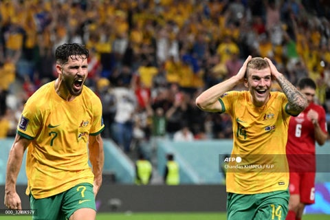 Australia vs Dinamarca, Mundial Qatar 2022