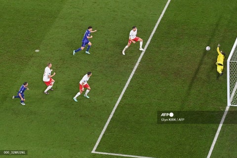 El gol de Macalister para la ventaja inicial de Argentina ante Polonia