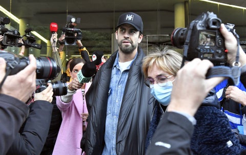 Gerard Piqué tras su separación de Shakira