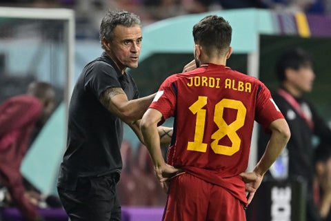 Luis Enrique, técnico de España, luego de la derrota ante Japón