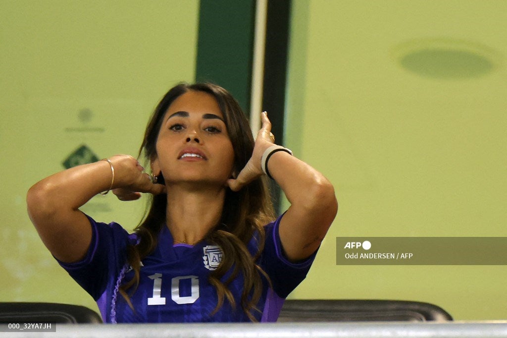 Las cábalas de Antonella, la esposa de Lionel Messi