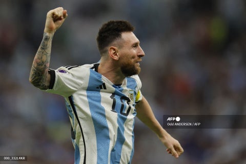 Lionel Messi; Argentina vs Países Bajos