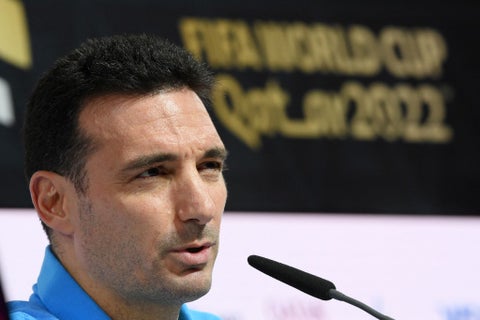 Lionel Scaloni, técnico de Argentina en el Mundial Qatar 2022