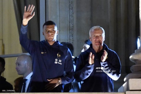 Recibimiento para Francia tras la derrota en la final del Mundial Qatar 2022