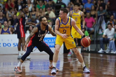 Estados Unidos vs Brasil, Eliminatoria al Mundial de Baloncesto