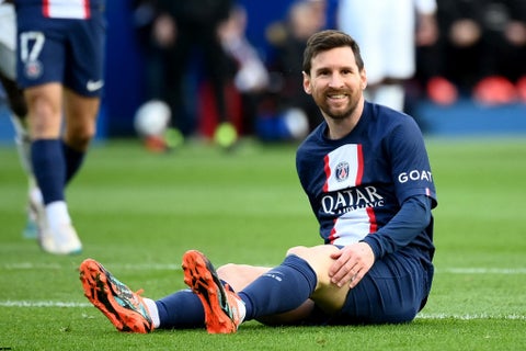 Lionel Messi se aleja del PSG