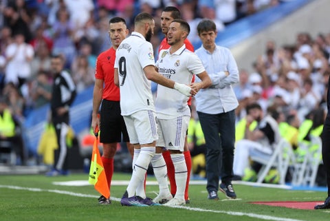 Real Madrid goleó al Valladolid en la liga española