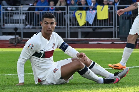 Cristiano Ronaldo con la selección de Portugal