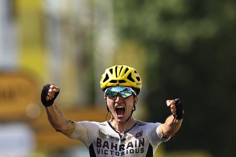 Pello Bilbao, ganador de la etapa 10 de Tour de Francia 2023