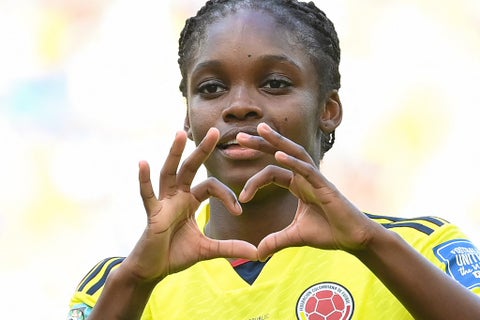 Linda Caicedo con selección Colombia en el Mundial Femenino