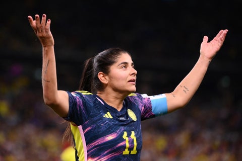 Catalina Usme, jugadora de la selección Colombia en el Mundial Femenino 2023
