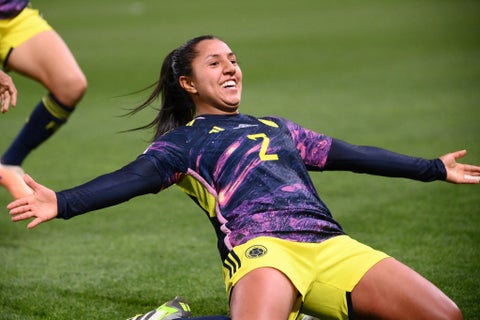 Manuela Vanegas, jugadora de la selección Colombia en el Mundial Femenino 2023