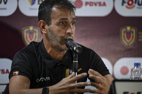 Fernando Batista, técnico de la selección de Venezuela
