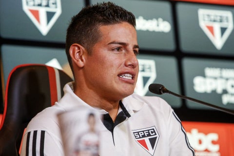 James Rodríguez, Sao Paulo