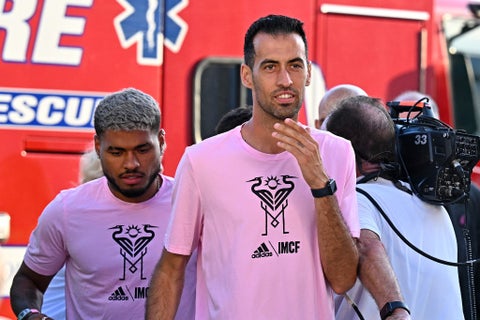 Sergio Busqtes, jugador del Inter Miami