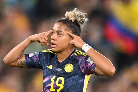 Jorelyn Carabalí, jugadora de la selección Colombia