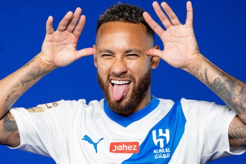 Neymar con el Al Hilal