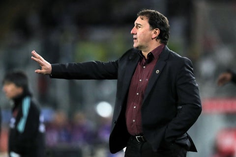 Néstor Lorenzo con la seleccion Colombia