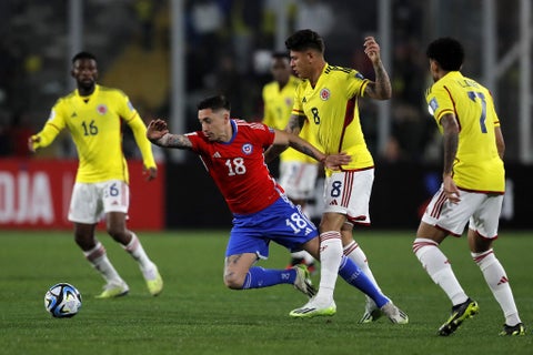 Chile vs Colombia, Eliminatorias