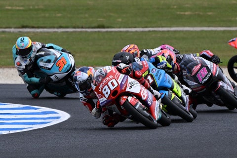 David Alonso en Moto3