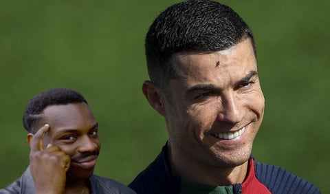 Cristiano Ronaldo da lección de disciplina a jugadores jóvenes