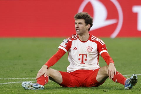 Thomas Müller con el Bayern Múnich