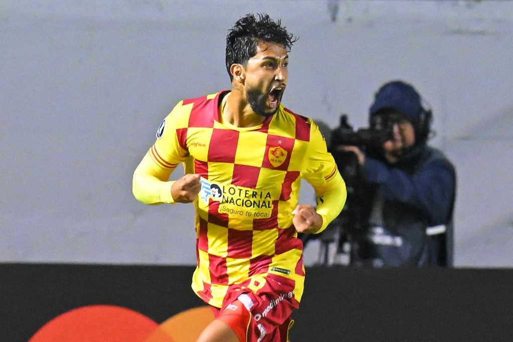 Jeison Medina con Aucas