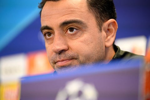 Xavi Hernández, entrenador del Barcelona
